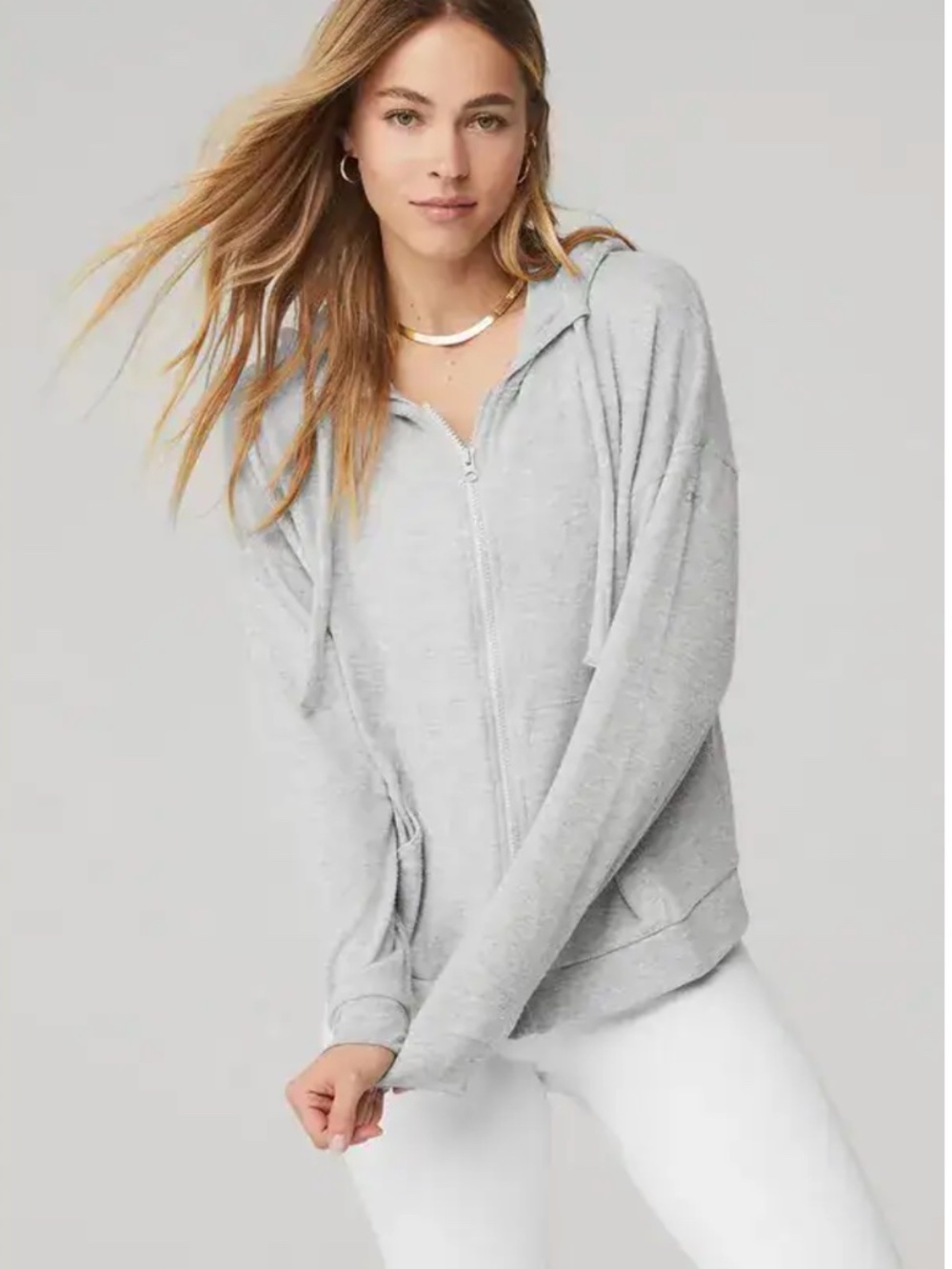 Alo Yoga Soho Lightweight Hoodie/Loungewear